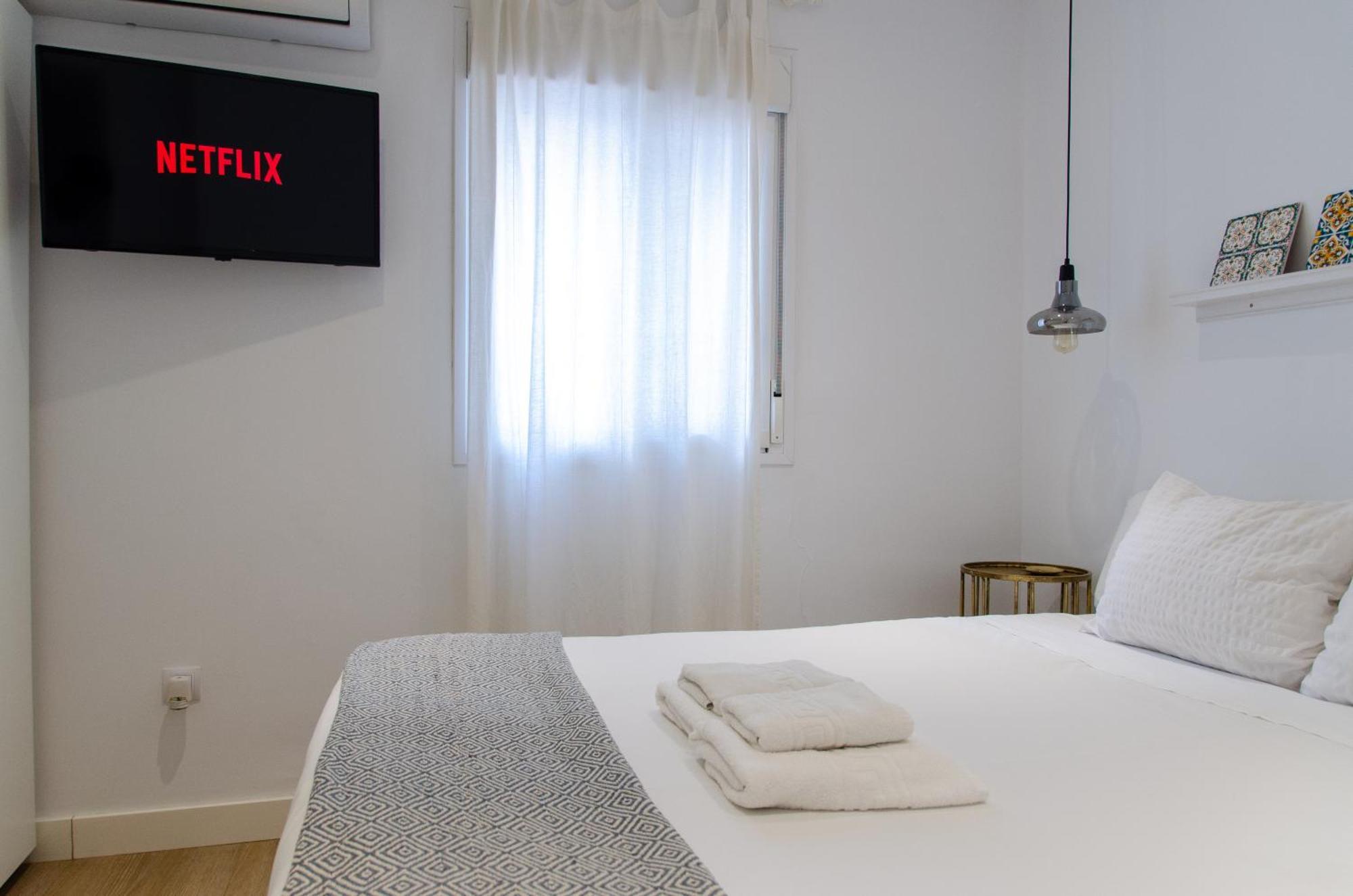 Apartamento Moderno En Triana 2 Dormitorios Y Aire Acondicionado Sevilla Dış mekan fotoğraf