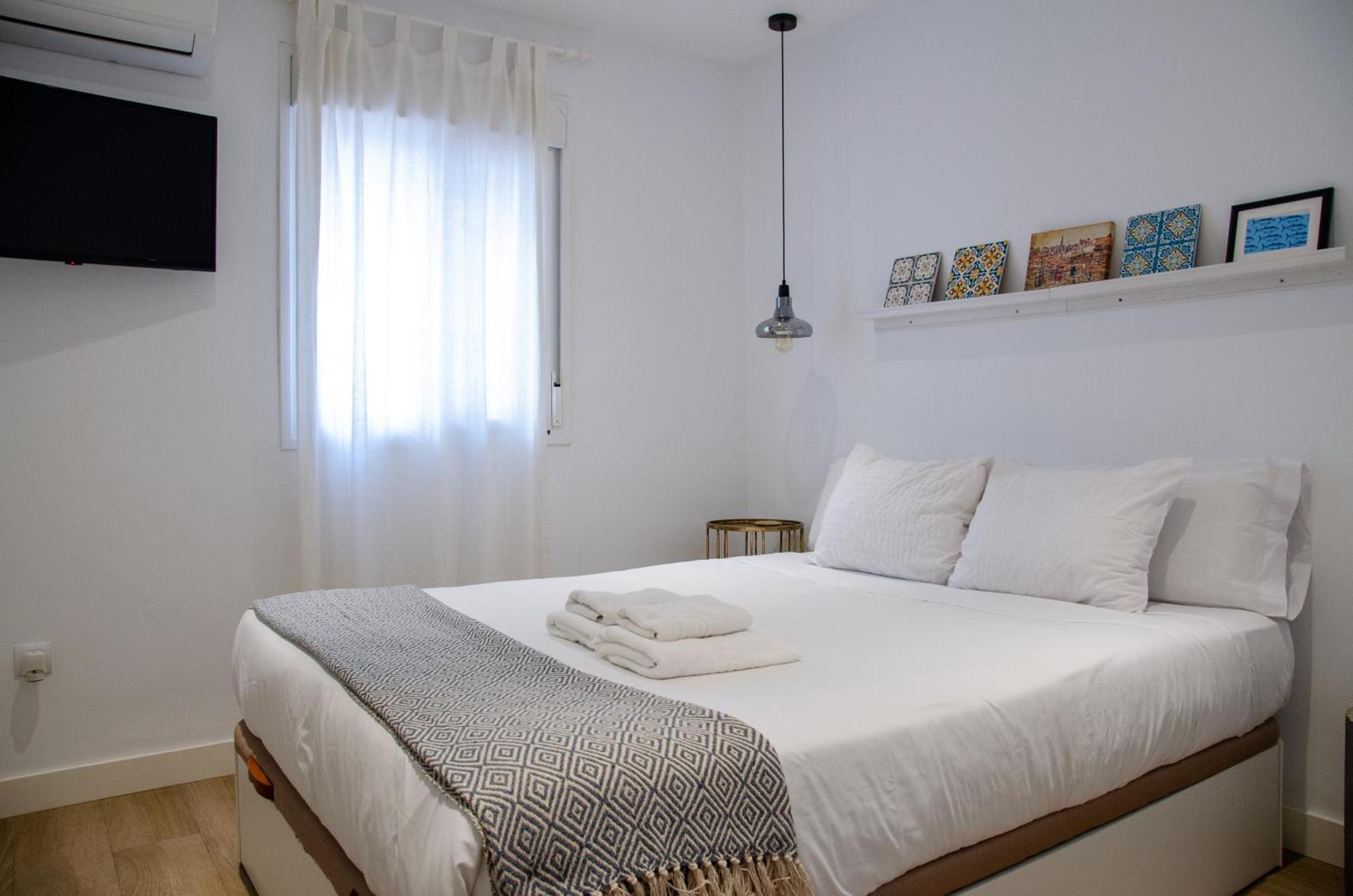Apartamento Moderno En Triana 2 Dormitorios Y Aire Acondicionado Sevilla Dış mekan fotoğraf